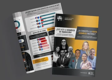 El documento recoge datos consolidados sobre la producción normativa, los procesos de fiscalización impulsados por los legisladores, la relación entre el Legislativo y el Ejecutivo, así como los cambios en la composición política del Pleno. También presenta un análisis de los avances, retrocesos e incumplimientos en materia de transparencia parlamentaria.