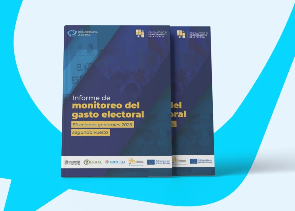 Boletín 023-2025 Al igual que durante la primera vuelta, un equipo de FCD monitoreó eventos de campaña de los candidatos finalistas de las elecciones presidenciales 2025, Luisa González y Daniel Noboa.