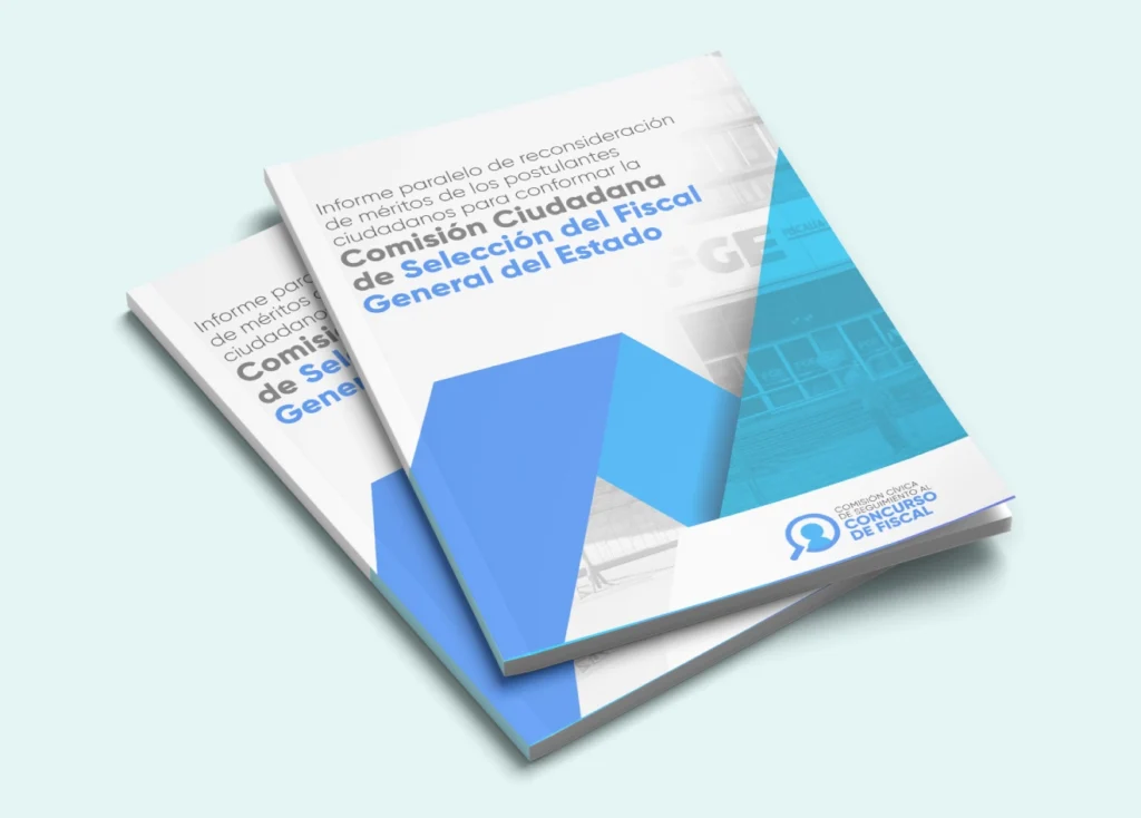 Presentamos informe paralelo sobre reconsideraciones de méritos de postulantes a la Comisión de Selección de Fiscal General