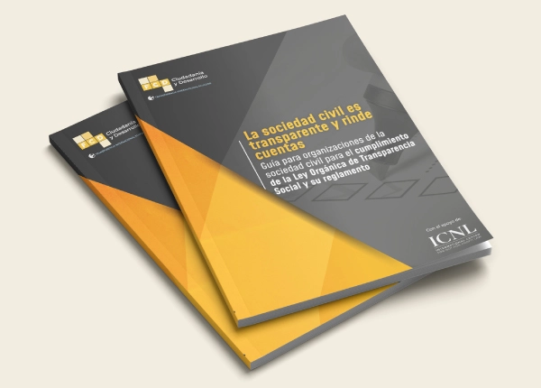 Guía para organizaciones de la sociedad civil para el cumplimiento de la Ley Orgánica de Transparencia Social y su reglamento